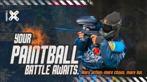 Paintball Battle with Paintball X
